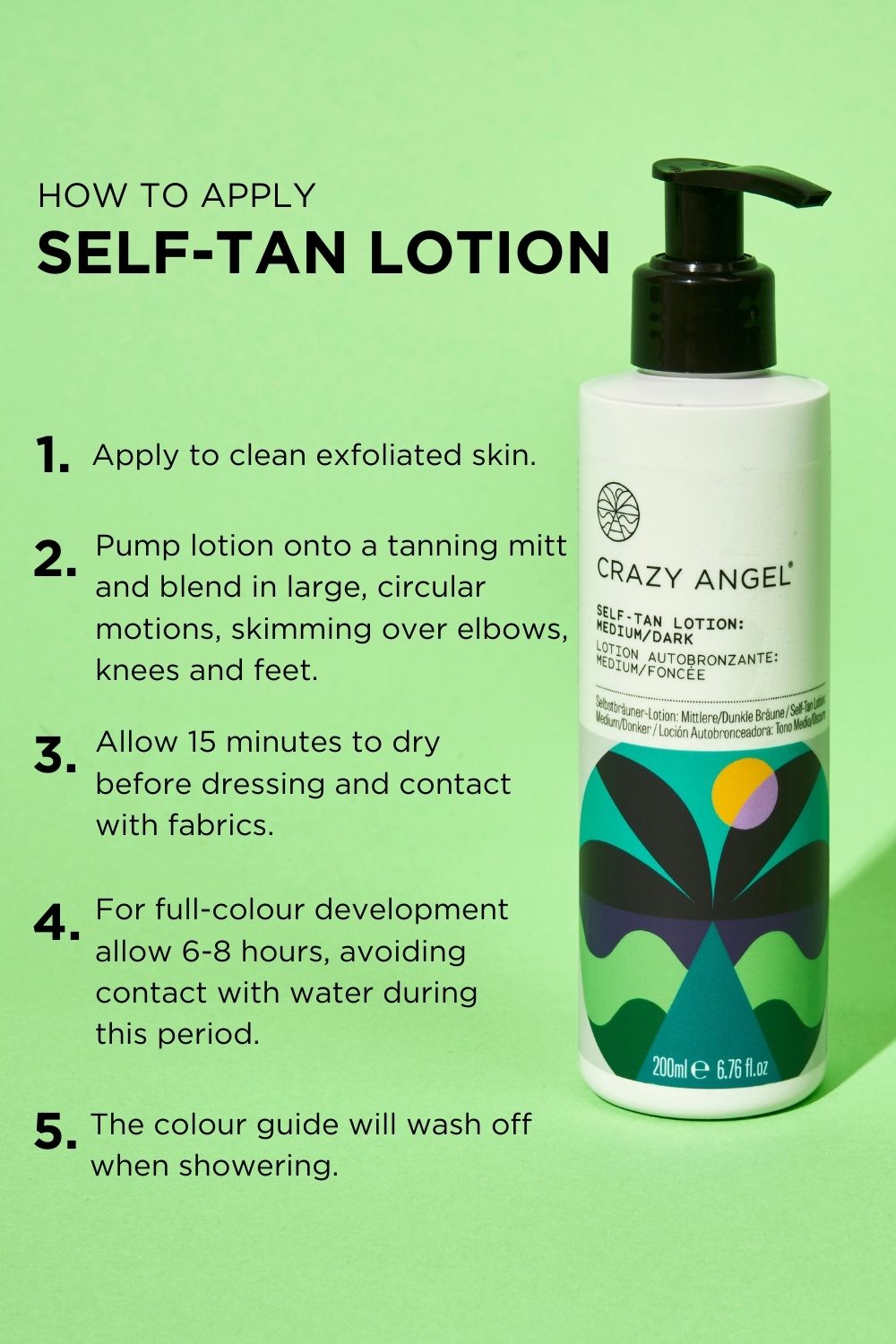 Self-Tan Lotion - Crazy Angel